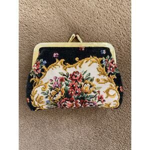 Tapestry Change Purse - Vintage